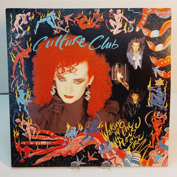 Culture Club ~ Waking Up with the House on Fire (Vinyl LP, 1984) - Picture 1 of 4